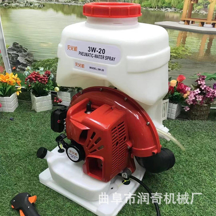 进口纯汽油四冲程撒肥机施肥机播种机全自动汽油机背负式喷粉机