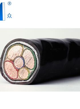 YJV22-0.6/1KV-4*35+1*16铠装电力电缆铜芯硬线国标保检测铠装