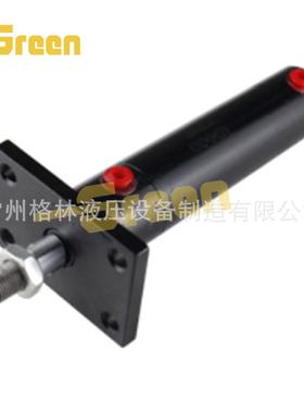 RO品质款液压缸圆形小油缸迷你液压缸前法兰油缸