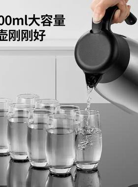 炊大皇4保温壶家用30不量钢保温瓶真空热水瓶大COOKER K容水壶开