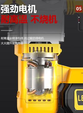 国雷亚11525无刷充电锂式电锤电钻重美型多功能电池无线冲击业钻