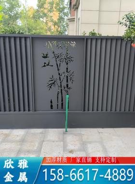 铝护艺栏欣雅金属中栏式铝合金围栏别墅铝杆社区围墙庭院护栏露台
