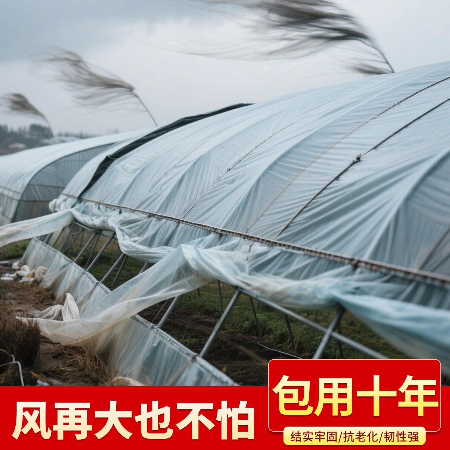 佳盈大棚专用压压膜压绳室配件加厚耐磨防晒膜线白OOF色抗温老化