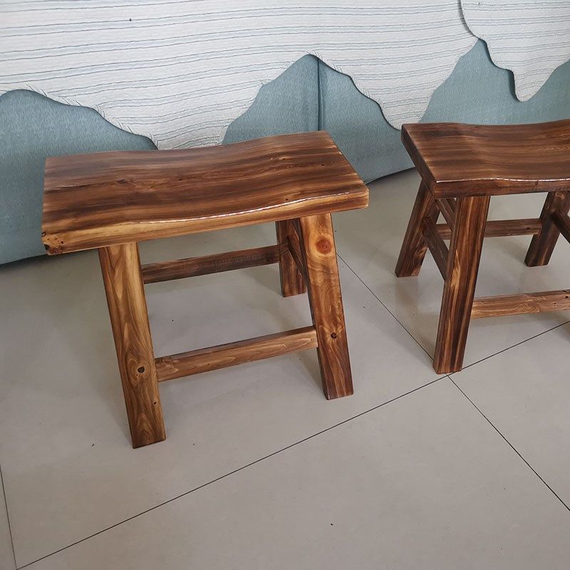 柏木板凳马鞍凳碳化色实木条凳榫卯凹面凳餐椅单人凳子,住宅家具,其它凳子,淘宝优惠券,粉丝福利购,淘宝优惠卷