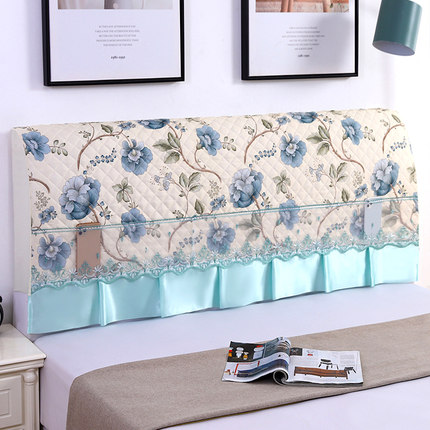 布艺全包床头套床头保护套木床头罩软包弹力夹棉床头套罩拆洗新款