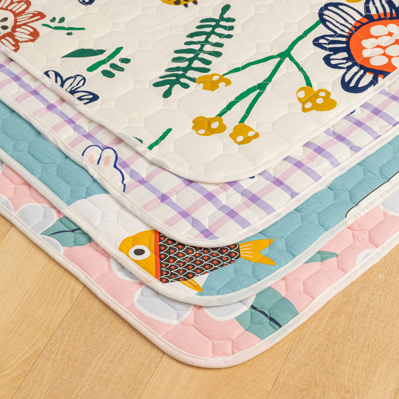 床单单件纯棉加厚加绒1.5榻榻米防滑定制1.2炕单儿童夹棉全棉床垫