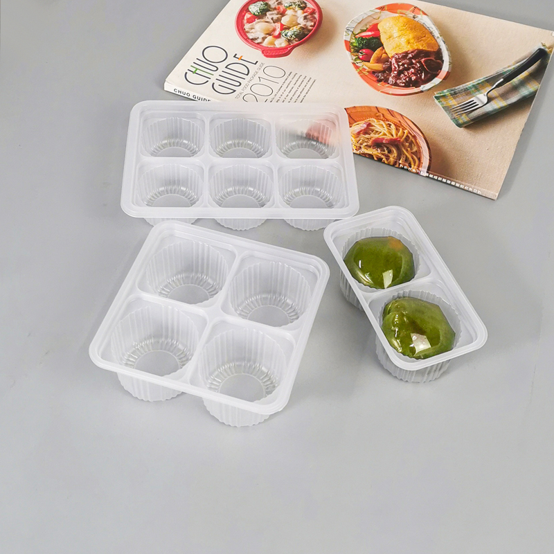 青团托盒一次性餐盒手工清明果打包盒内托分格雪媚娘糕点包装盒子