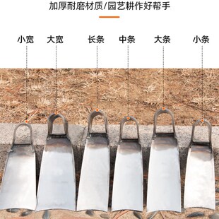 农用锄头锰钢一体家用种菜农用撅头挖地开荒挖土老式大锄头镢头
