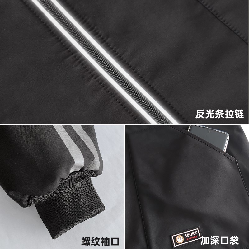 新款秋冬加绒罩衣防水防油做饭厨房定制logo印字餐饮工作服男围裙