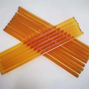 聚酰胺耐高温120150环保阻燃胶棒茶色热熔胶条长11mm 宽300mm