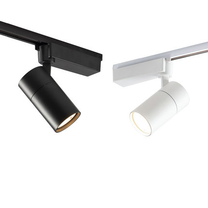 服装店铺专用轨道灯超市商用明装led射灯商场婚纱5000k导轨灯超亮