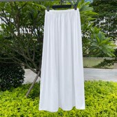 汉服打底衬裙防走光防静电日常古装 白色马面内衬叠穿衬裙旗袍里衬