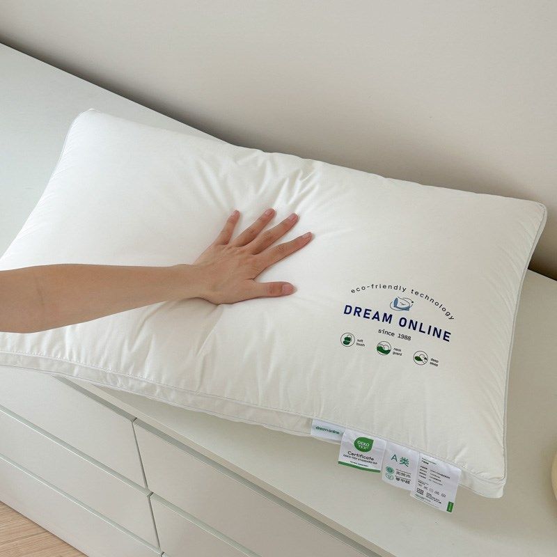 A类全棉护颈椎定型枕头枕芯中高低枕学生单人枕家用酒店枕48*74cm,床上用品,枕头/枕芯,淘宝优惠券,粉丝福利购,淘宝优惠卷