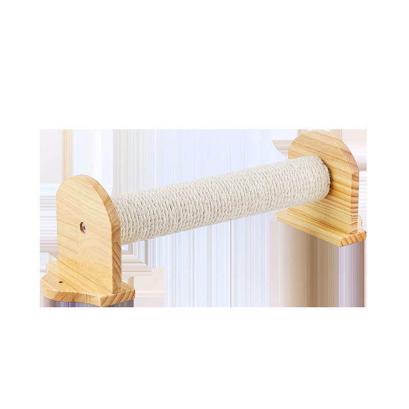 喵仙儿抓柱猫咪爬架剑麻柱猫玩具实木柱抓板宠物用品猫挠痒磨爪器