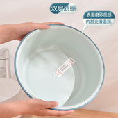 家用脸盆塑料盆子洗衣盆洗脸盆大号加厚学生宿舍洗衣服盆洗脚盆小