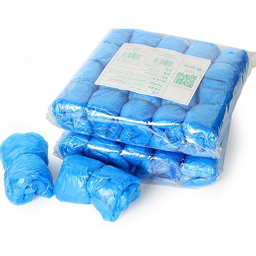 靓涤一次性鞋套加厚防水雨天脚套居家鞋套样板房室内塑料套300只