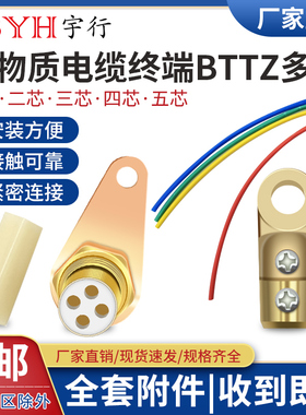 矿物质电缆终端头BTTZ接地卡BTTVZ线鼻子密封胶配件整套