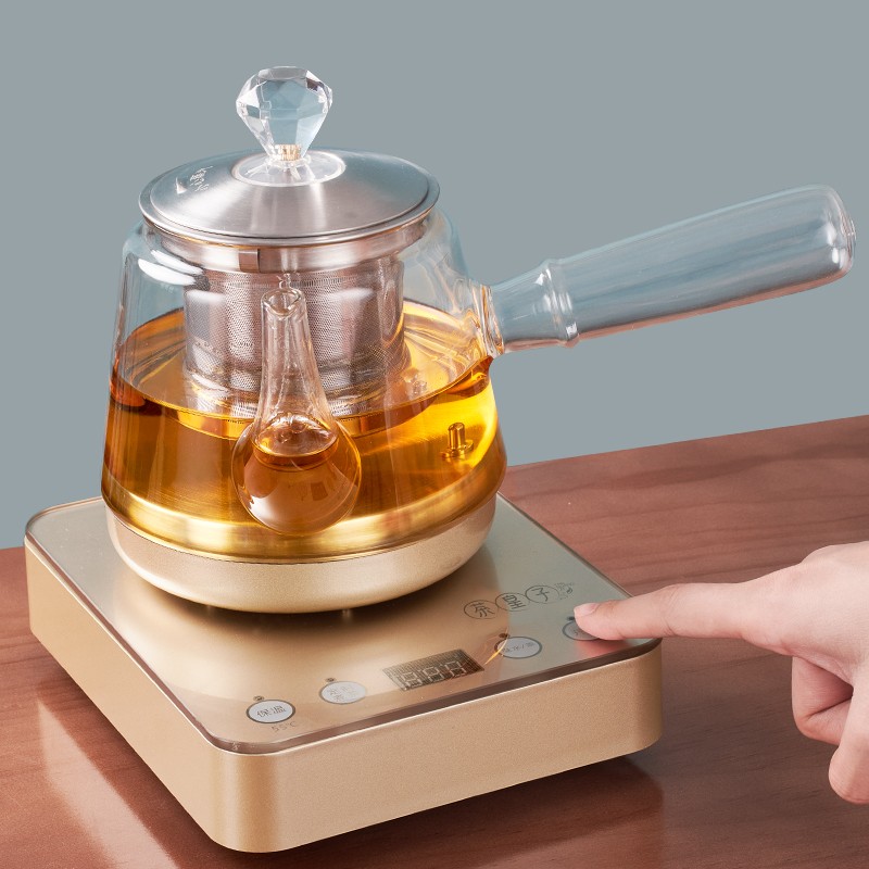 茶皇子煮茶器养生壶办公室小型电热烧水壶泡茶玻璃电茶炉烧茶器具