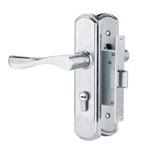 卧室门锁室内家用通用型房门锁不锈钢门把手手柄房间老式木门4557