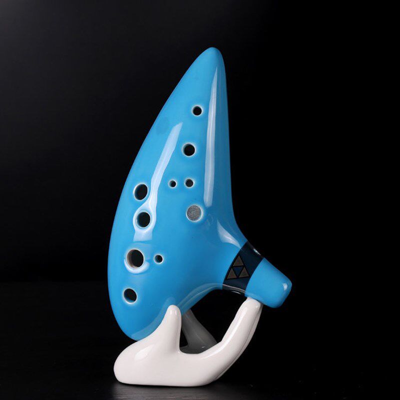 民族乐器12孔中音C调陶笛乐器塞尔达传说时之笛多色可选节日礼物