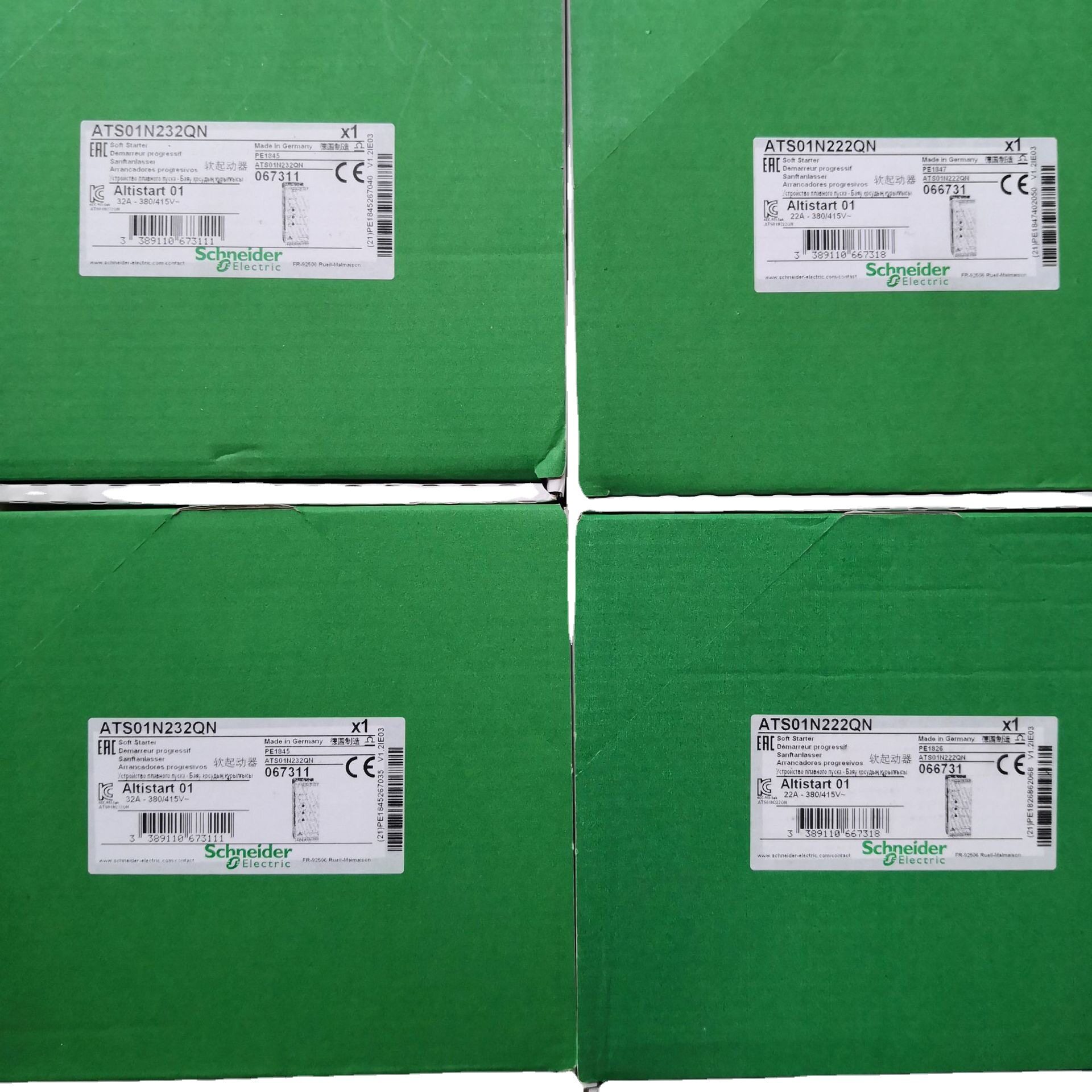 ATS01N222QN软启动器11KW22A380伏电源电压现货保一年
