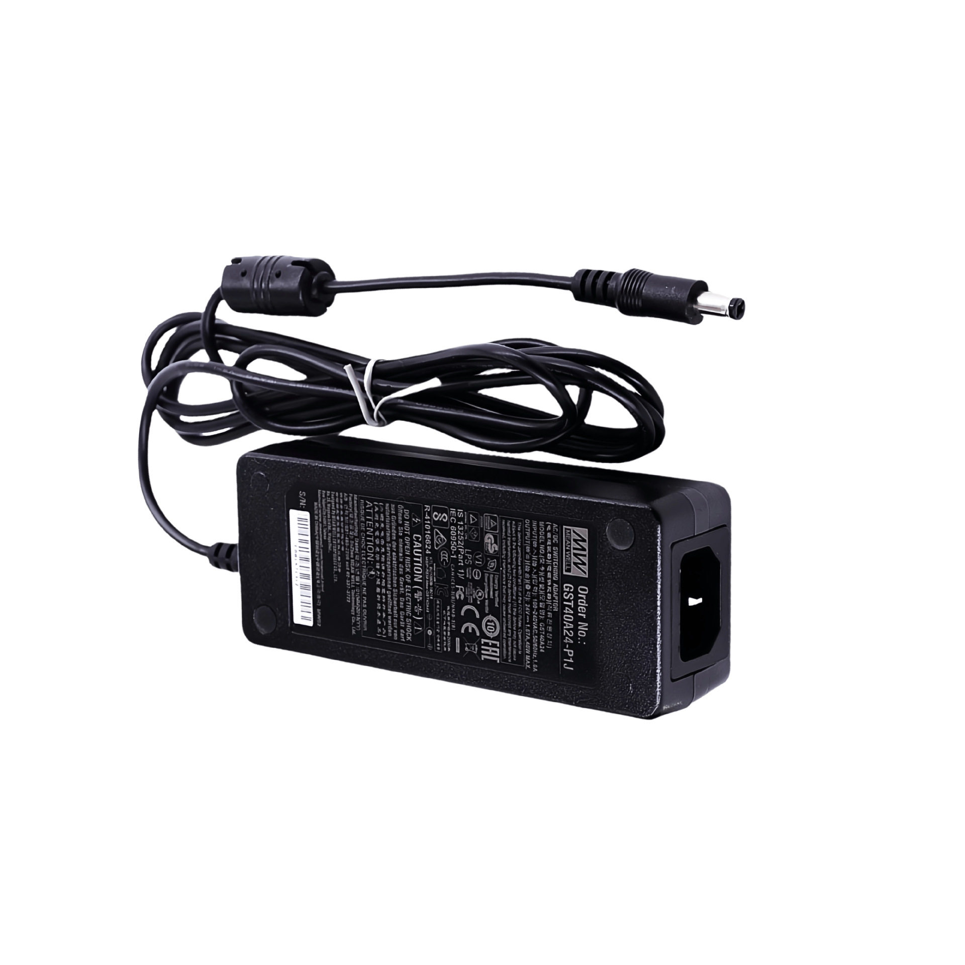 明纬电源GST40A18-P1JAC-DC高信赖性绿色工业用40W适配器