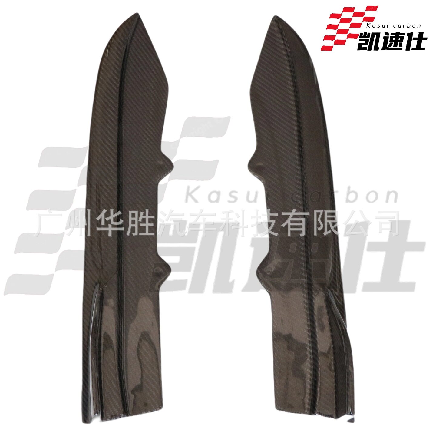 适用13-19款宝马3系F30碳纤维FD后包角 F35改装后杠侧包角