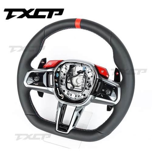 适用于ID8方向盘宝马G38G32G80G81G83G84F90G31G12G30真皮方向盘