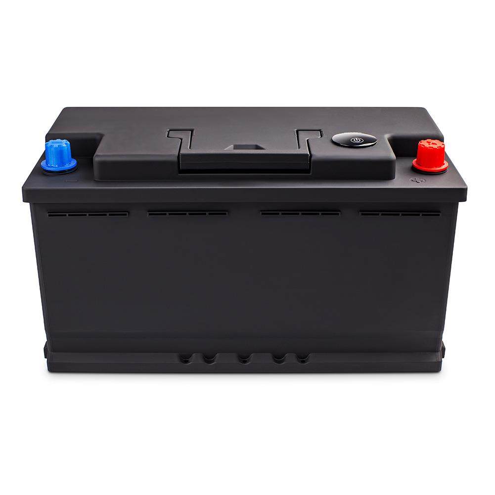 帝辉汽车电瓶12v100a铅酸改锂电免维护蓄电池改装音响大容量