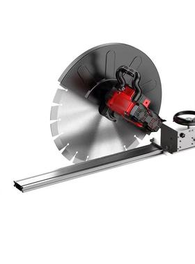 外贸混凝土切割机建筑施工手持轨道双电机墙体路面切割