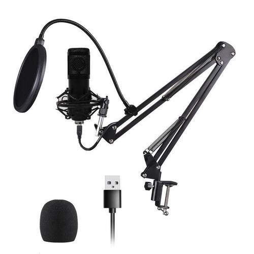 BM800USB麦克风192KHz/24Bit高采样率电脑电容话筒套装