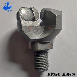 山东生产直径28#PDC两翼锚杆钻头金刚石复合片二翼锚杆钻头