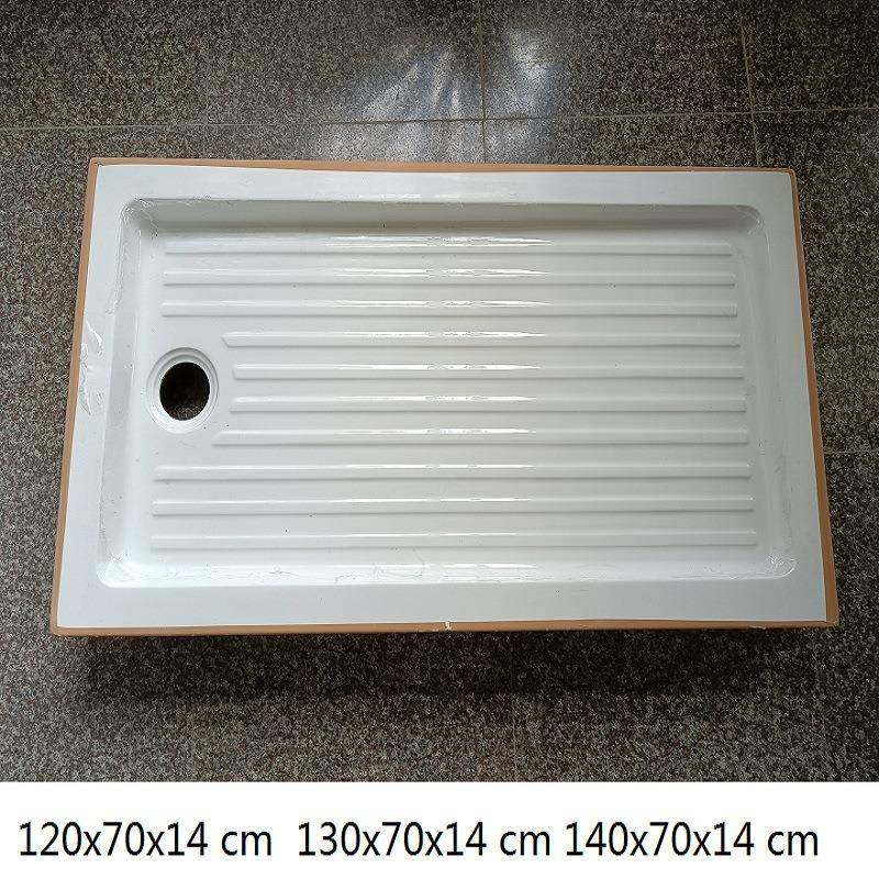外贸淋浴底盆长方形淋盆带支架淋浴房底座工程淋浴底盘