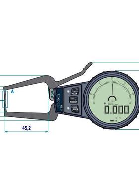 保障德国kroeplin数显内径卡规C015S