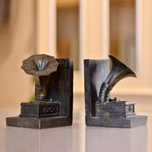 w800 饰书档创声意 工艺装 354欧式 复古留机摆件模型型品书档造软装