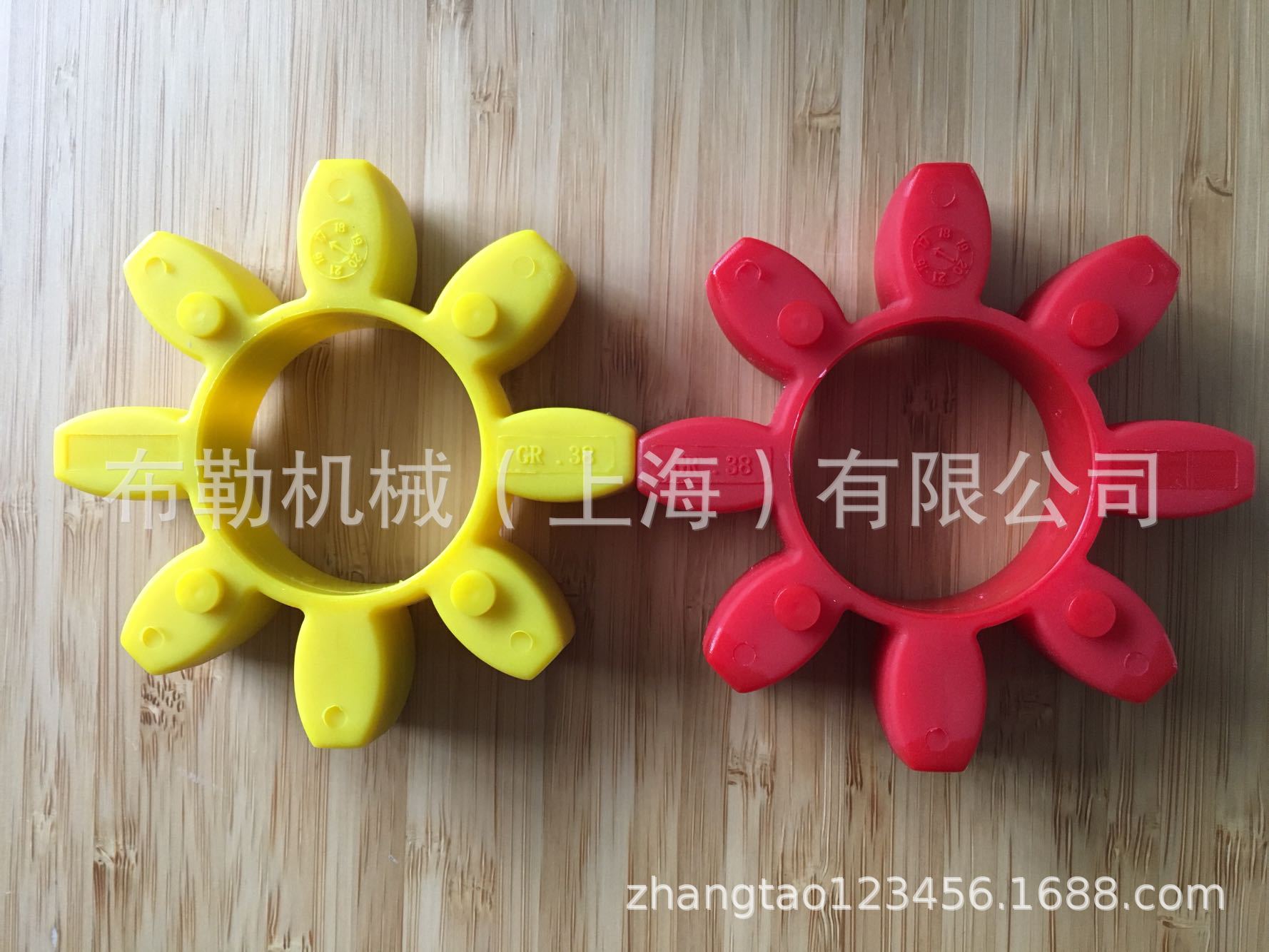 FLC梅花型弹性联轴器聚氨酯胶