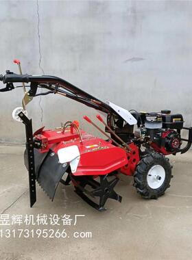 小型手1柴油微机72柴油动力微耕机KQG推自走式多耕用途耕地机