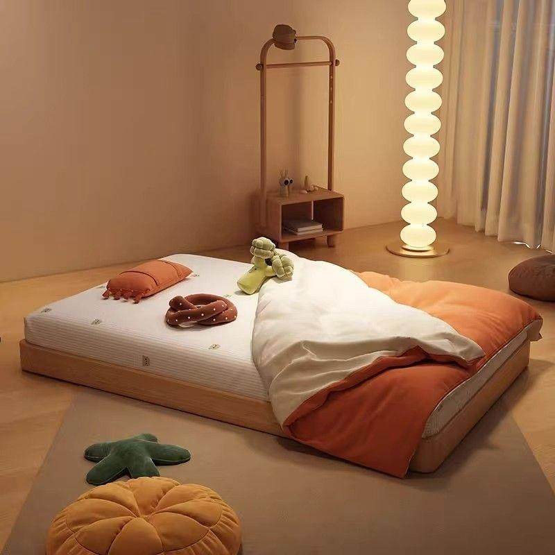 蒙氏台床橡地木地板床无床头单人床榻米卧童室宝榻宝婴MIQ儿实木,电子元器件市场,其它元器件,淘宝优惠券,粉丝福利购,淘宝优惠卷