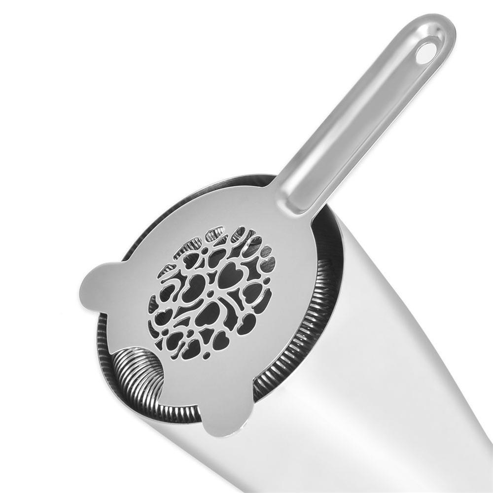 境跨不锈钢调酒器套装8件套美式波士顿调酒壶雪克全FY0061壶调酒