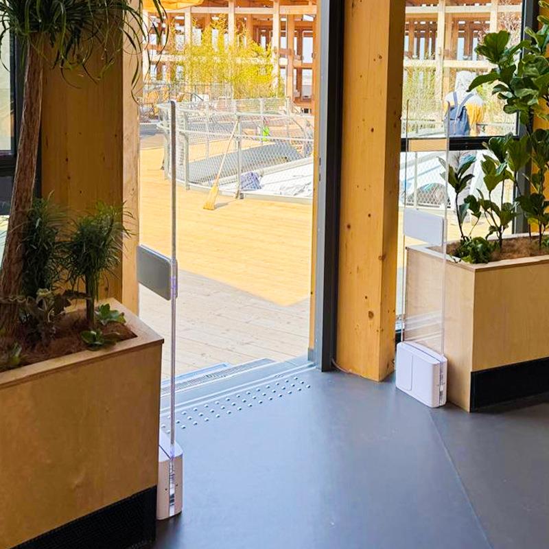 超亚市防盗门禁服装店感应器力衣克服门系店声RID-003磁电子报警