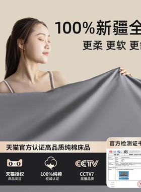 纯全棉笠罩单件纯加厚床棉罩2床MA-CL025年新款床单床垫套罩四色