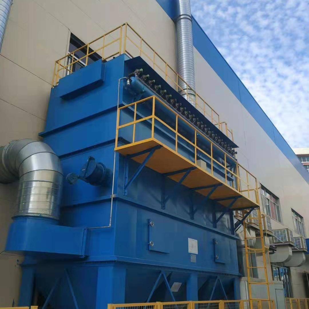 工业脉冲布HCQ系袋除中尘器央除尘设备木工尘车间粉尘集环保吸尘