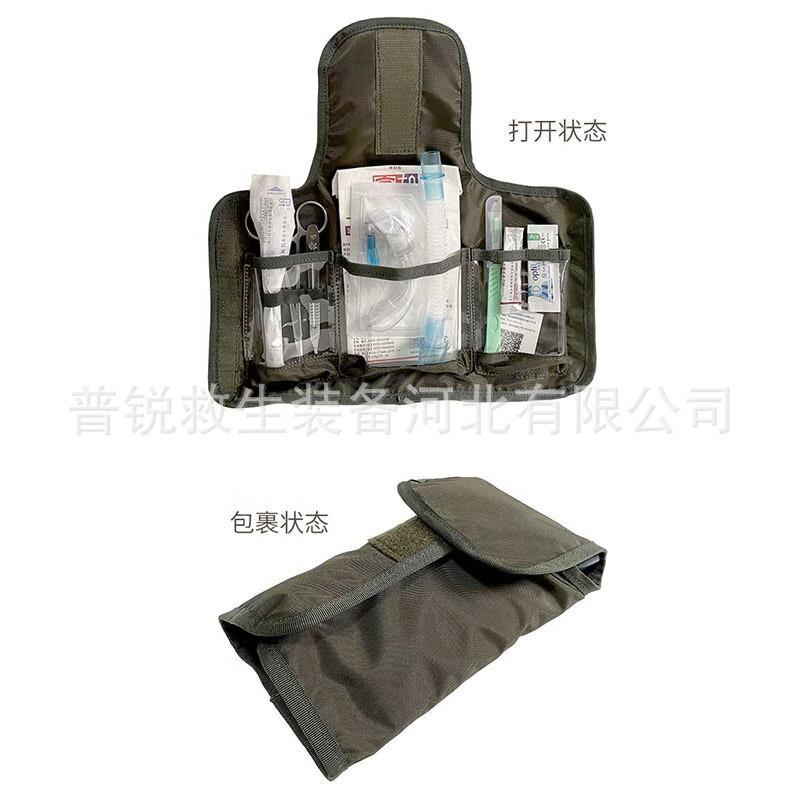 环甲膜切开包套件紧HCW急气道开救生气管切放开插管战救气练训通