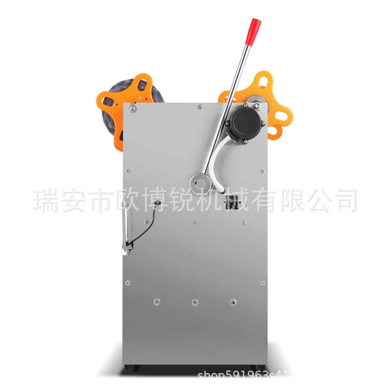 商封用口半自盒动塑料快餐盒封盒机封机周小帅密封锁鲜679膜机