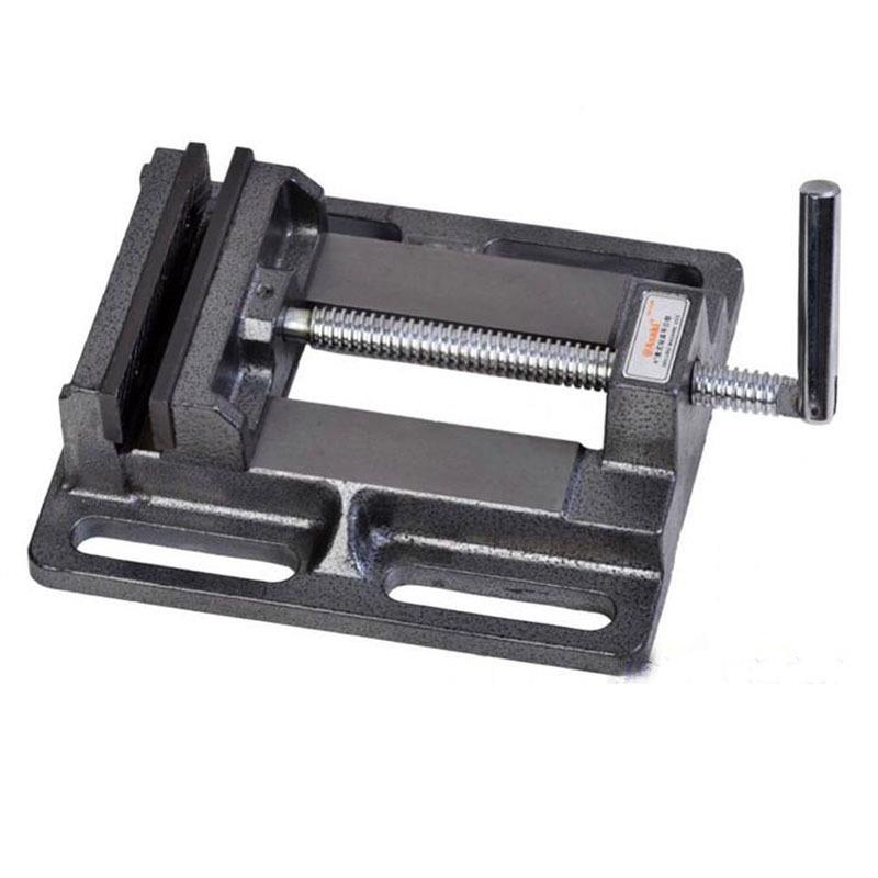 雅崎美式工平口钳木台虎钳钻机用迷赛你小台钳68703电床3寸4寸5寸