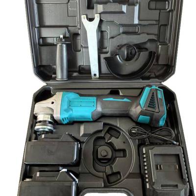 充电式具锂电无刷角机TOJ家用动电工磨打磨机无线除锈抛光机锂电