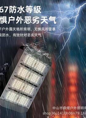 TGD1LED投灯光100L0W泛光灯户外防水蓝球场灯200WED模组隧道灯10W