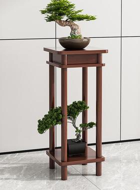 室内花架子物多层金花架白色花仿实NIB木落地客几厅阳描台置架吊