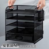 一tSL0av0F体金属件文框文件架办室铁公质多层文收件夹档案纳盒书