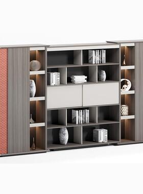 董事长子豪华书组简约现代柜高档总桌裁办公桌大班合S66-B321台现